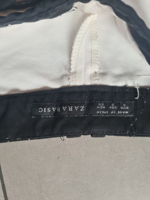 Spodnie Zara ecru 36