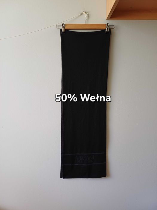 Armani Collezioni wełniany szal