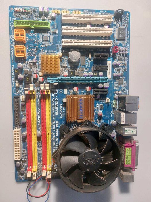 Материнская плата Gigabyte GA-EP35-DS3L (s775, P35, PCI-Ex16)