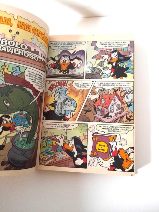 Livro Vintage de BD Show Disney Número 81 Coleção Anos 2000