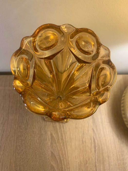 piękny wazon Art Deco, opalizujący stan bd, Vintage, antyk