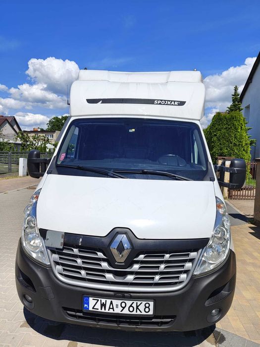 Renault master 2019r. plandeka twincab z windą