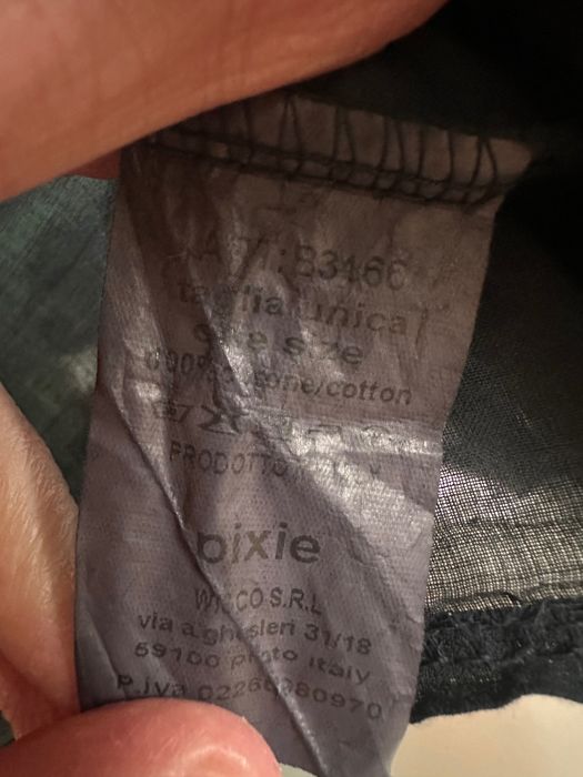 Блуза pixie, чорна