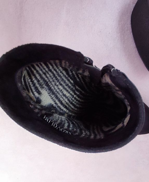 Ботильоны замшевые