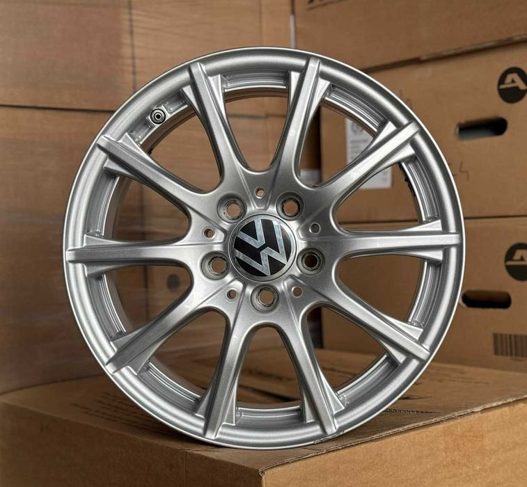 Alufelgi 5x112 r16 VW Golf passat Sharan Touran Caddy Jetta 166#
