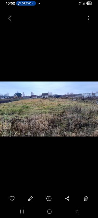 Продам земельну ділянку хмизи  Кобзаря.