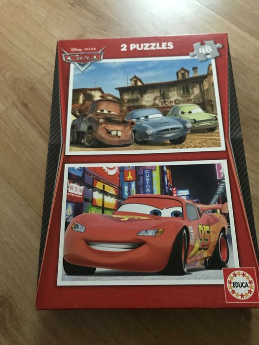 2 Puzzles Cars. Disney Pixar