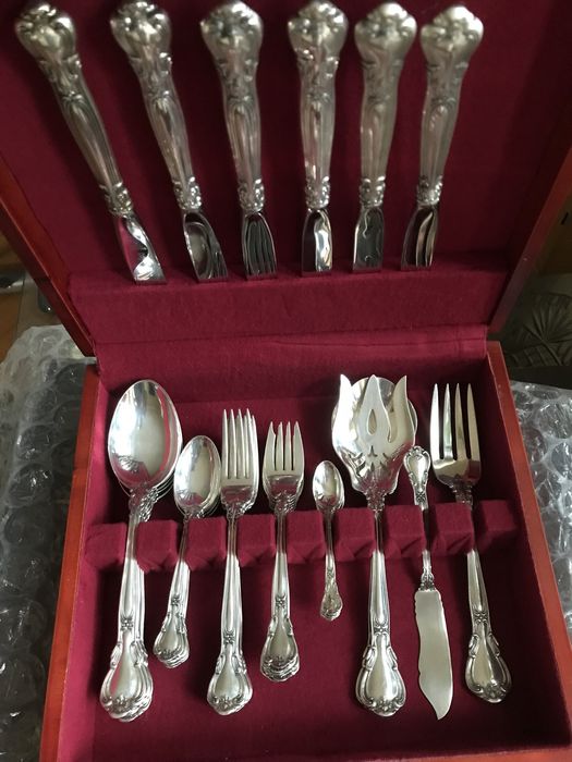 Столовое серебро (925) GORHAM набор 6 персон 24/30/40 предмета