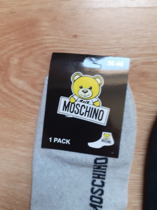 Skarpety Moschino 3 pack rozmiar 36-40