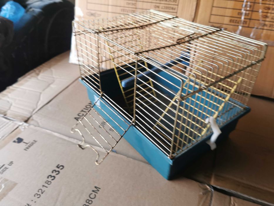 Klatka dla chomika z akcesoriami