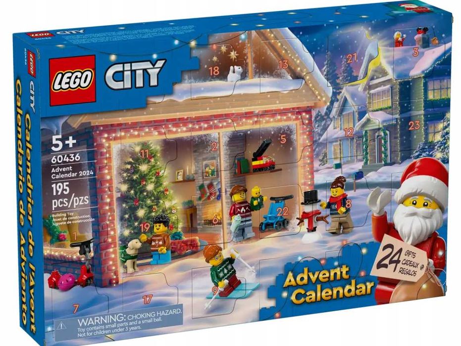 Super Kalendarz Adwentowy LEGO (HIT)
