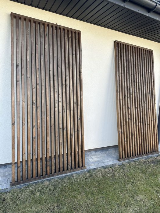 Scianka drewniana na zewnatrz z Bsh  szt 2