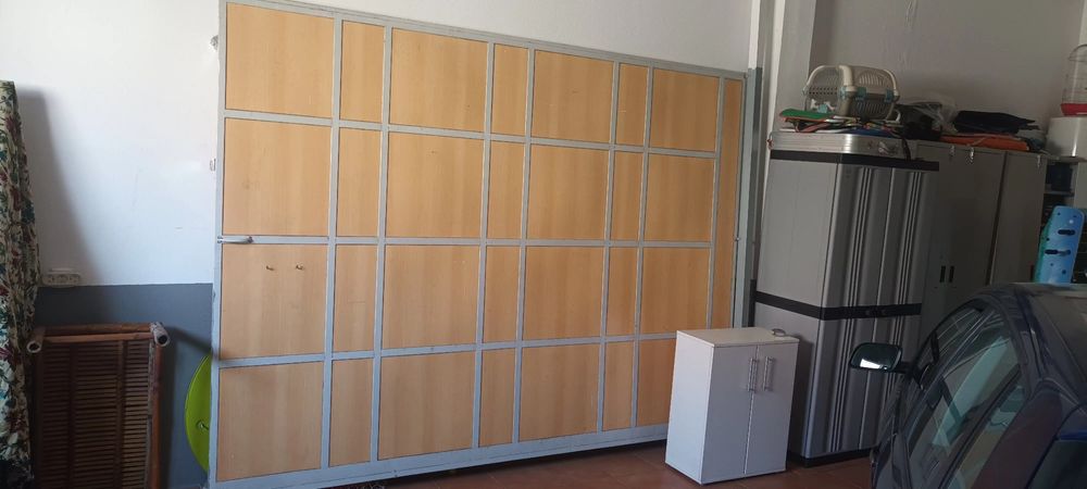 Painel estrutura em ferro