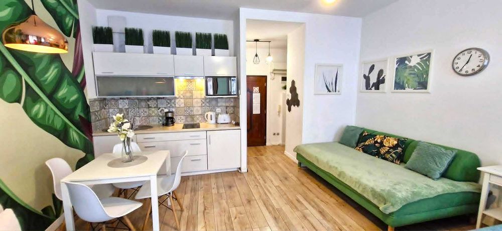 SYLWESTER Apartament GREEN Stare Miasto, Sławkowska, 100 m Rynek Główny, max 5 osób CUDNY