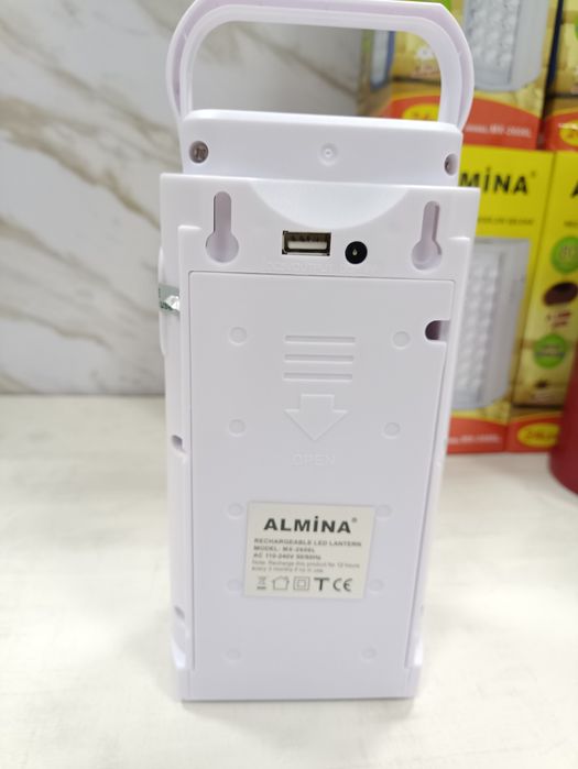 ‼️Потужний ліхтар, Power Bank, Almina DL-2424, USB, 40000 mah Оригінал