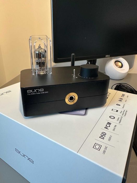 Wzmacniacz lampowy słuchawkowy Aune T1s DAC