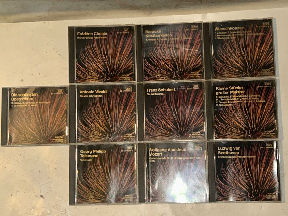 Muzyka Poważna na CD - 10 sztuk BDB