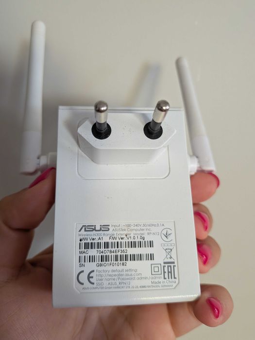 Repetidor Asus N300 (RP-N12)