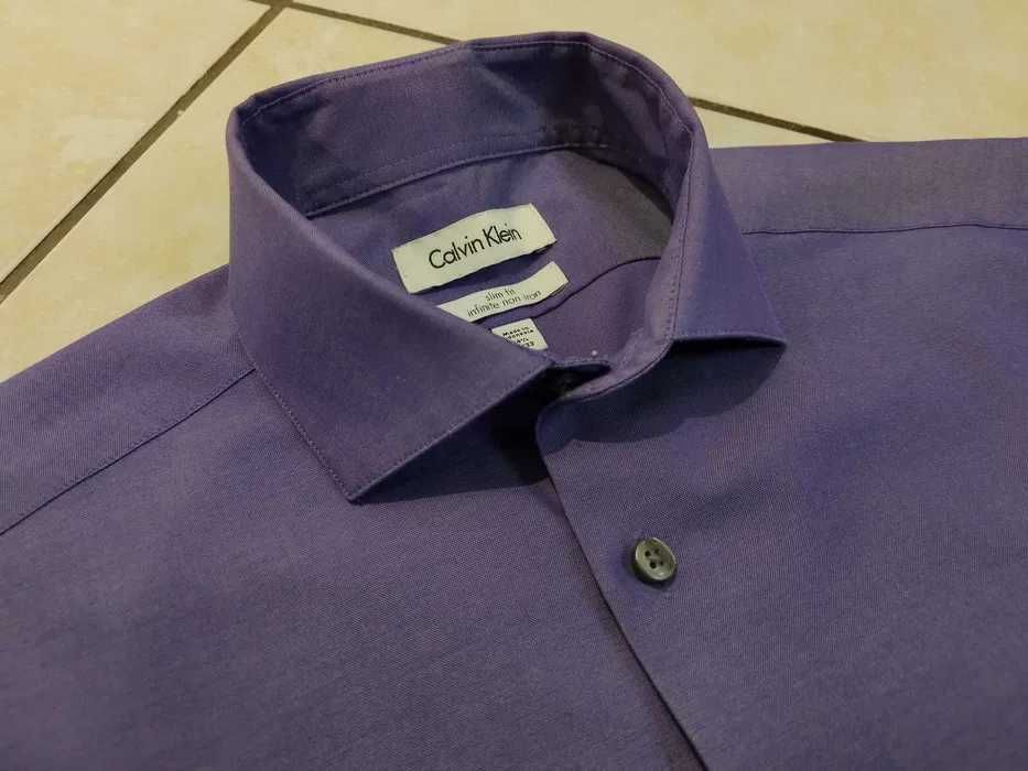 CALVIN KLEIN USA - NOWA! Markowa Koszula Męska rozmiar S