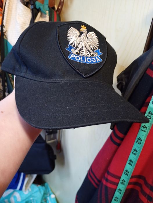 Czapka policja .