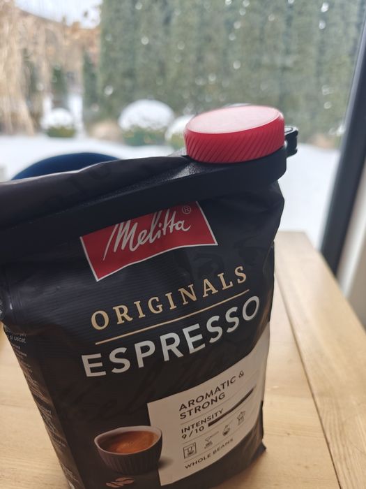 System zamykania torebki na kawę