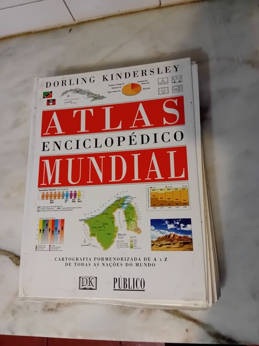 Livro Atlas Enciclopédico Mundial