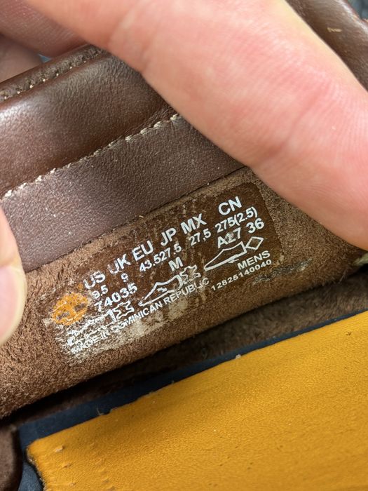 Кожаные топ-сайдеры Timberland Classic