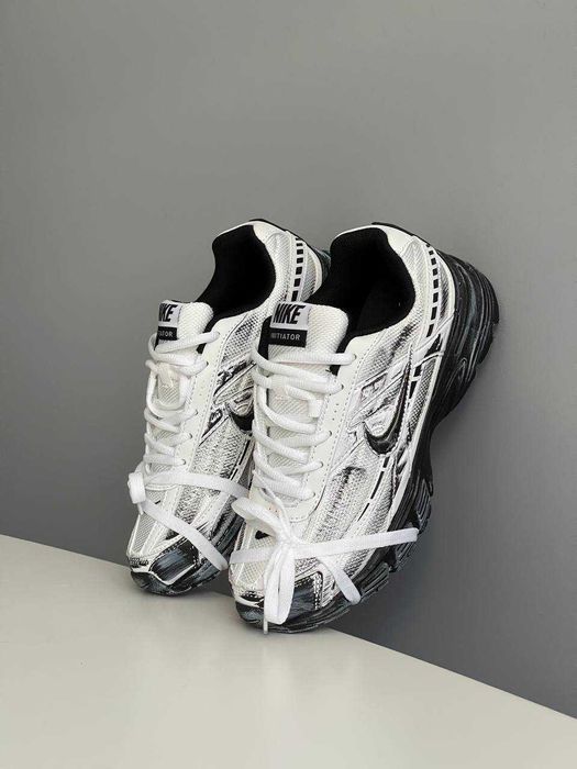 Кросівки Nike Initiator White Black Custom (36-40) жіночі Найк