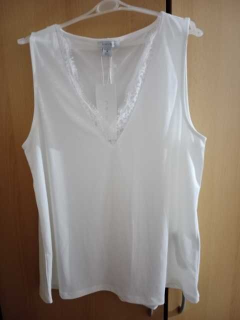 Koszulka top damski biały roz. 38