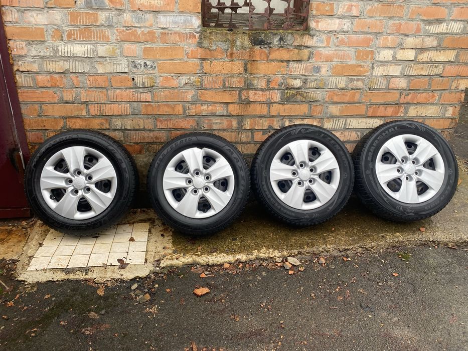 Продам колеса в зборі на зимовій резині  KIA ,HUNDAY 5/114.4 r15