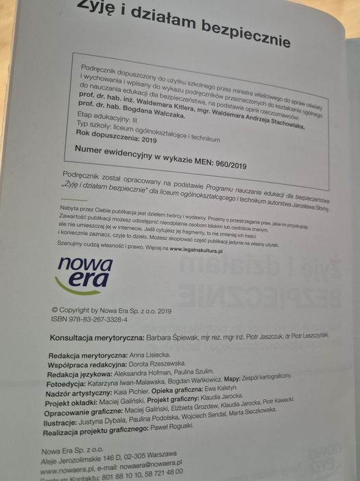 Żyję i działam bezpiecznie
