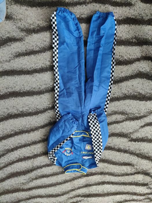 Strój przebranie kostium za rajdowca 9-10 lat 140/146