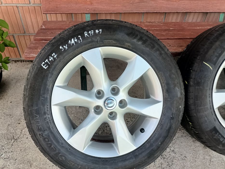 Felgi 5x114,3 R17 Nissan