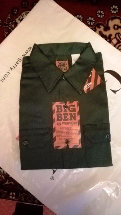 Винтаж! Коллекционная рубашка BIG BEN by Wrangler 70-е года USA made