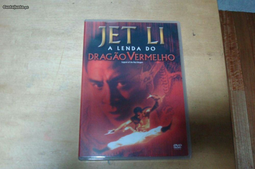 8 filmes originais jet li , dragao vermelho,heroi,romeo deve morrer
