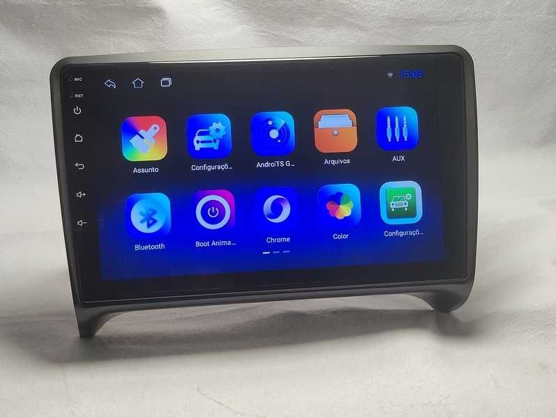 Rádio AUDI TT MK2 - Android 13 WiFi GPS Novo com Garantia