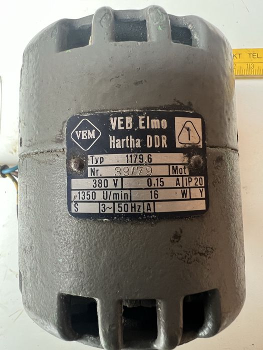 Silnik elektryczny 380 V moc 0,18 kW