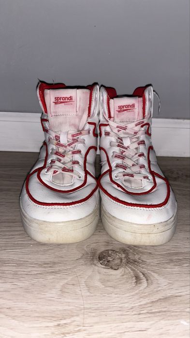 PROMOCJA | Sprandi Sneakersy Wysokie 21035Y Białe