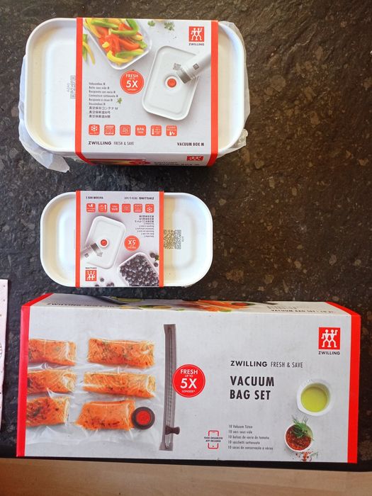 produkty z systemu pakowania próżniowego Zwilling Fresh & Save,