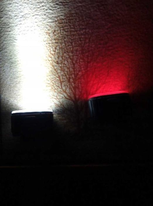 Zestaw Mocne Lampki Rowerowe Przednia + Tylna Led Usb Akumulatorowa