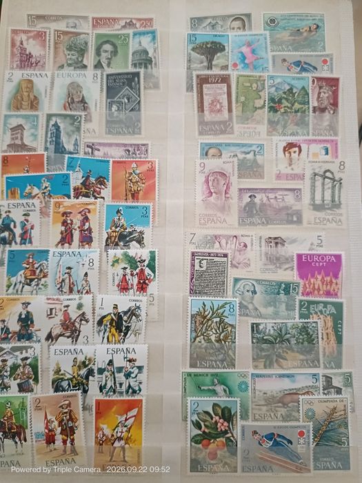 Selos de Espanha MNH