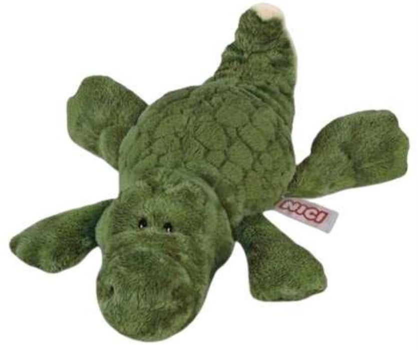 Maskotka, zabawka pluszowa, przytulanka leżący Krokodyl Nici 38 cm