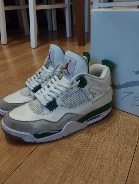 Jordan 4 Pine Green Oryginalne Używane