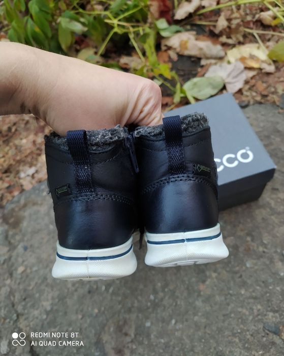Ecco 24 ботинки на хлопчика зимові чоботи черевики сапоги взуття ессо