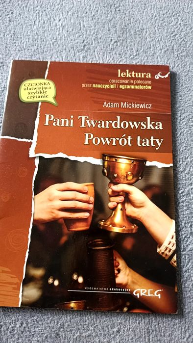 Lektury Opowieści z Narnii, Balladyna, P. Twardowska, Powrót Taty