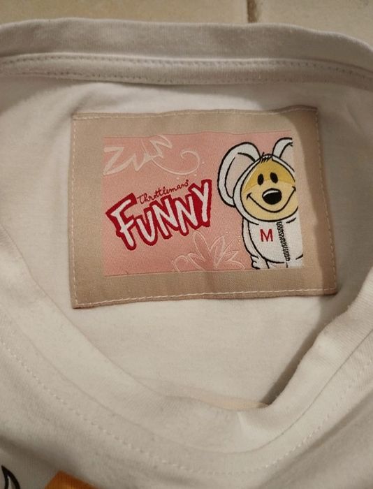 T-shirt branca da Throttleman