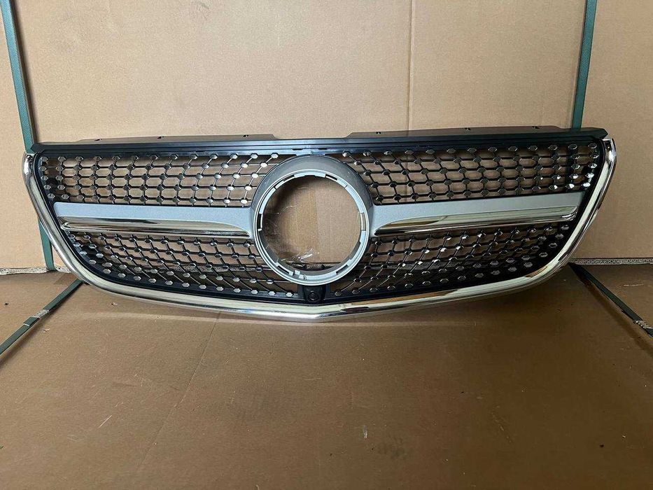 Решітка радіатора Mercedes-Benz Vito 447 2014-2023 Diamond передняя решетка радиатора мерседес бенц віто