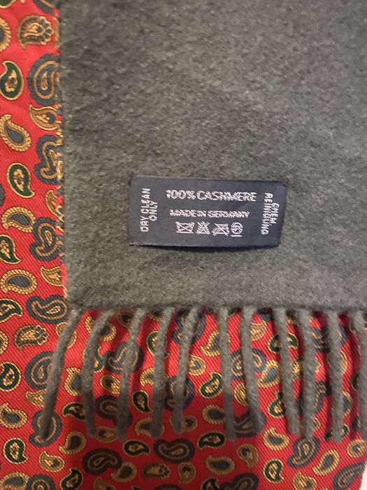 Шарфы шерсть, кашемир клетка Barbour