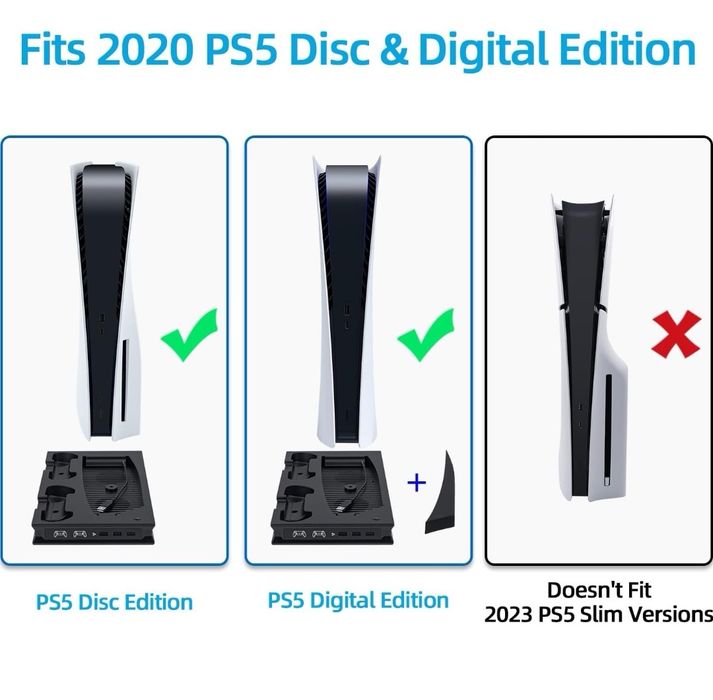 Podstawka Chłodząca / Stacja Ładująca  do  PS5