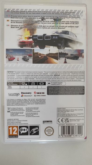 Jogos Nintendo Switch Street Outlaws 2